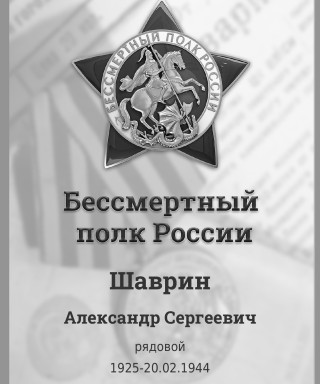 Шаврин Александр Сергеевич