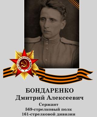 Бондаренко Дмитрий Алексеевич
