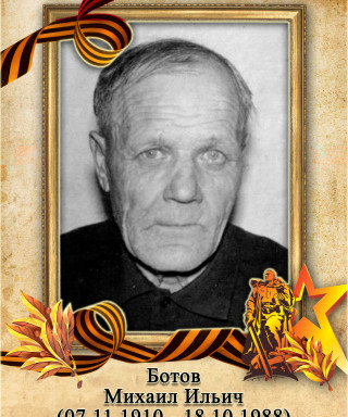 Ботов Михаил Ильич