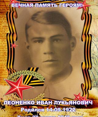 Леоненко Иван Лукьянович