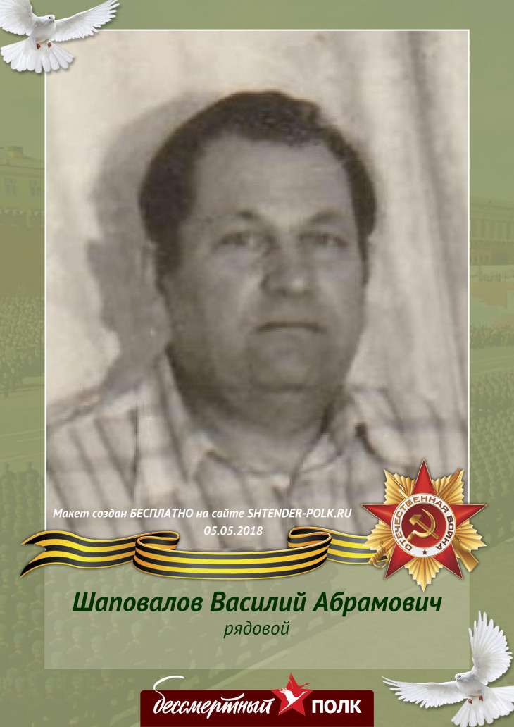 Шаповалов Василий Абрамович