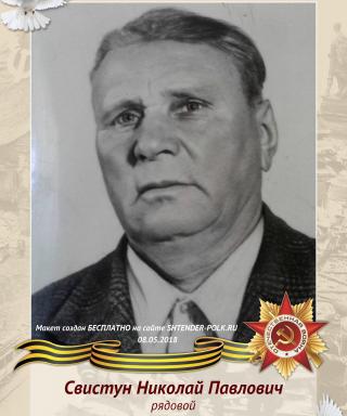 Свистун Николай Павлович