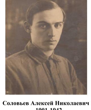 Соловьёв Алексей Николаевич