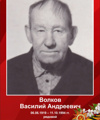 Волков Василий Андреевич