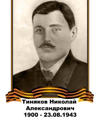 Тиняков Николай Александрович