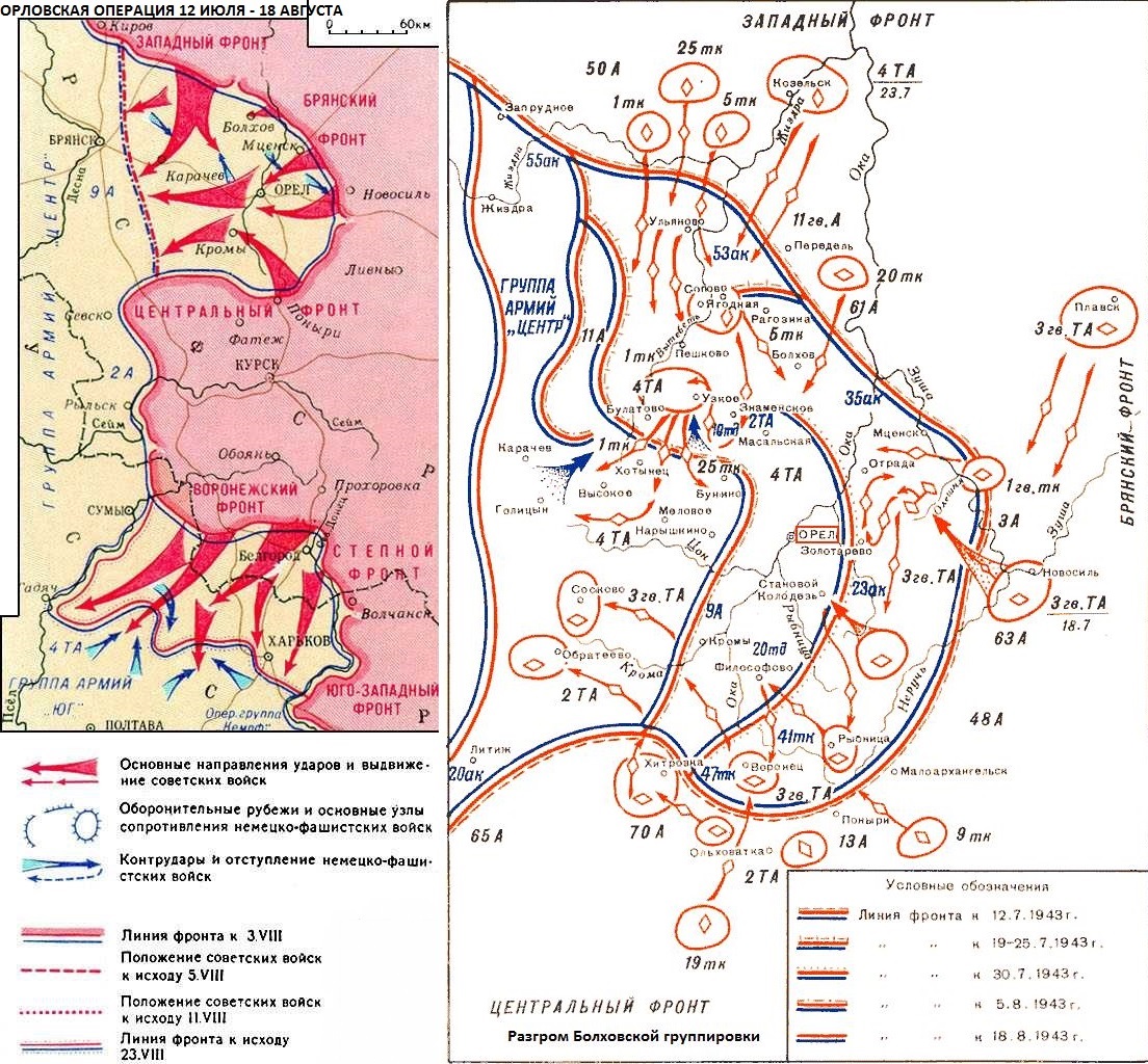 Линия брянского фронта 2. Орловская операция. Линия фронта к исходу 23 декабря 1943. Орловская операция 43. Орловская операция кратко.